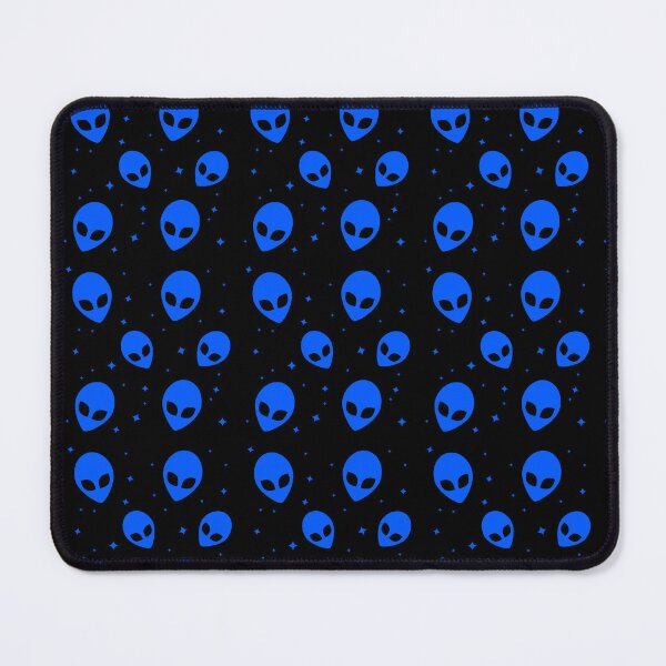 Item preview, Blue and black alien pattern designed and sold by lipemo.
