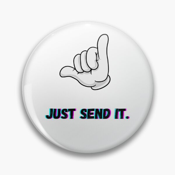 Item preview, Just Send it MTB Mountain Bike Design designed and sold by calistreetics.