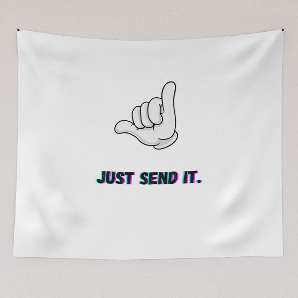Item preview, Just Send it MTB Mountain Bike Design designed and sold by calistreetics.