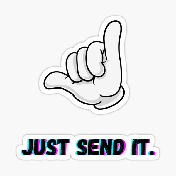 Just Gonna Send It Goggles Stickers Die Cut Stickers Ski Sticker