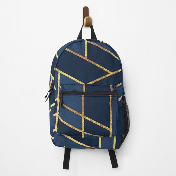 Item preview, Navy Blue Geometric Pattern designed and sold by MA DESIGNS.