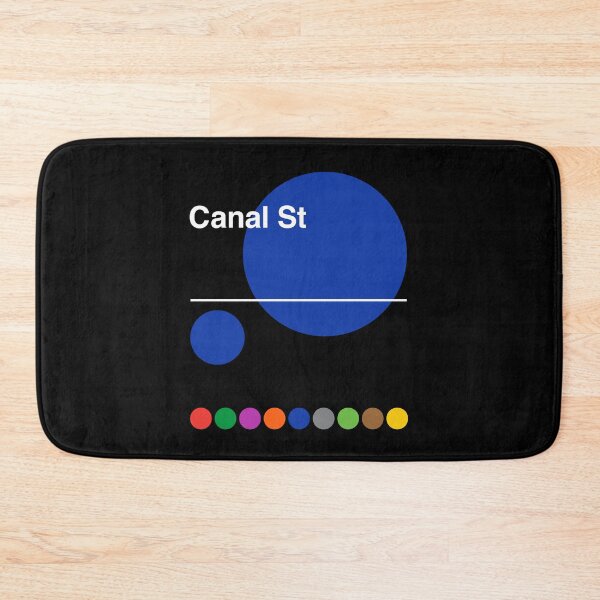 Item preview, Canal Street Blue Line SoHo Manhattan New York Subway designed and sold by ClickForMore.