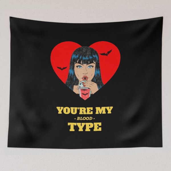 Item preview, You are my blood Type, Vampire queen designed and sold by MindBlownWill.