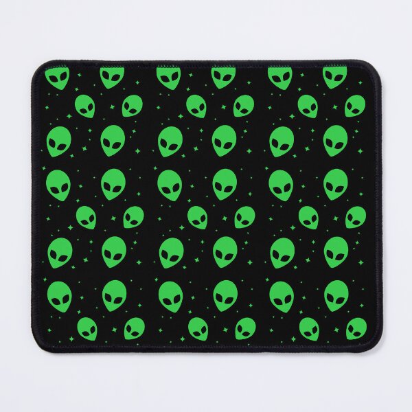 Item preview, Green Alien and Stars pattern designed and sold by lipemo.