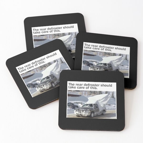 Item preview, The rear defroster should take care of this Funny Canadian memes  designed and sold by zacben.