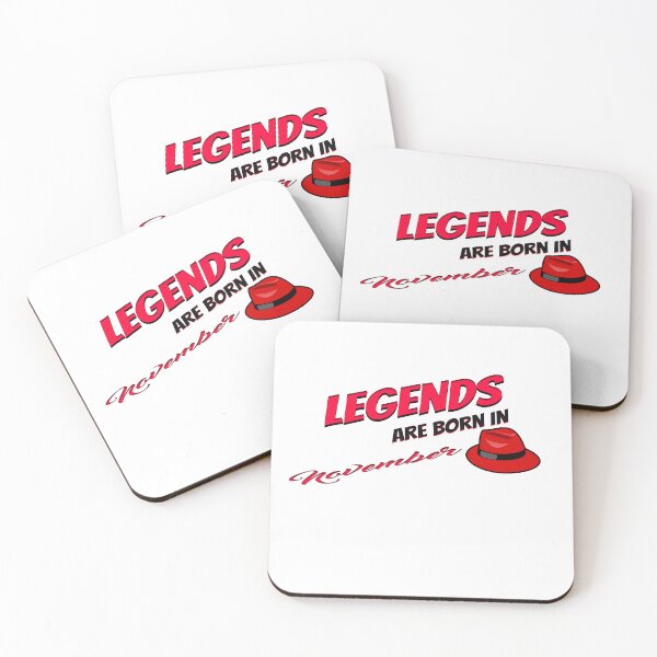 Item preview, Legends Are Born In November Tee, For all those Born in November designed and sold by hossam ayed.