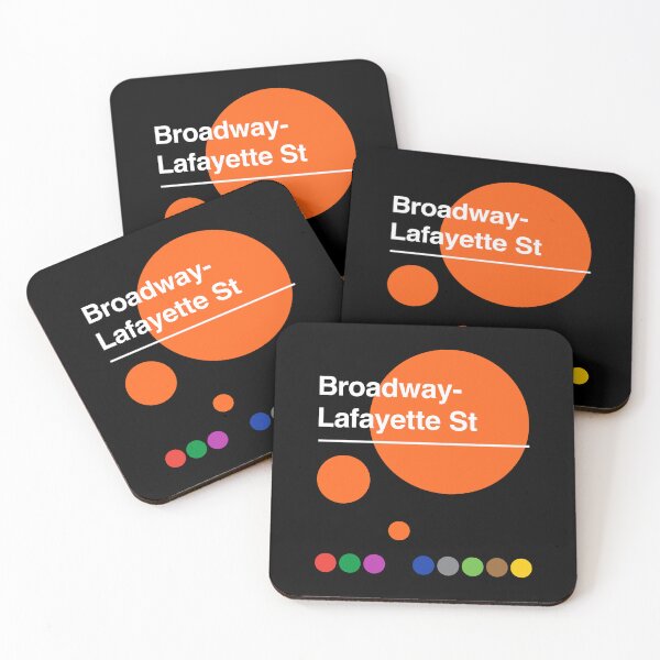 Item preview, Broadway Lafayette Street SoHo Manhattan Metro de Nueva York designed and sold by ClickForMore.