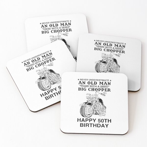 Item preview, 50th Birthday Biker designed and sold by CoolYule.