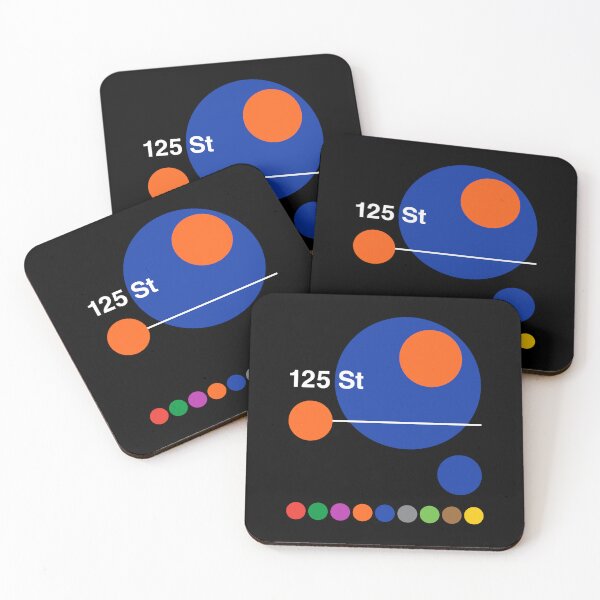 Item preview, 125 Street Harlem Manhattan New York Subway designed and sold by ClickForMore.