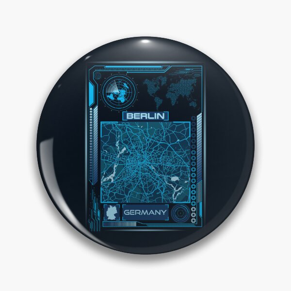 Item preview, Berlin Map Germany designed and sold by hatimelhag.