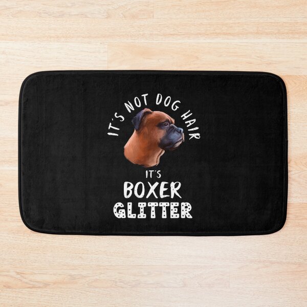 Item preview, It's not dog hair it's BOXER glitter funny dog quote designed and sold by theshirtinator.