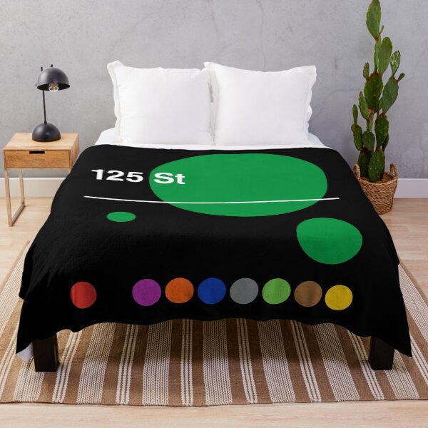 Item preview, 125 Street Línea Verde Harlem Manhattan Metro de Nueva York designed and sold by ClickForMore.