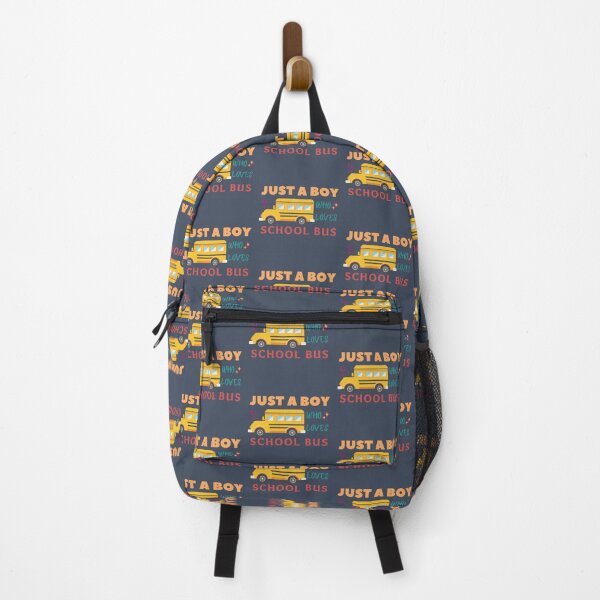 Item preview, Just A Boy Who Loves School Buses designed and sold by Linizarti-casely Store.