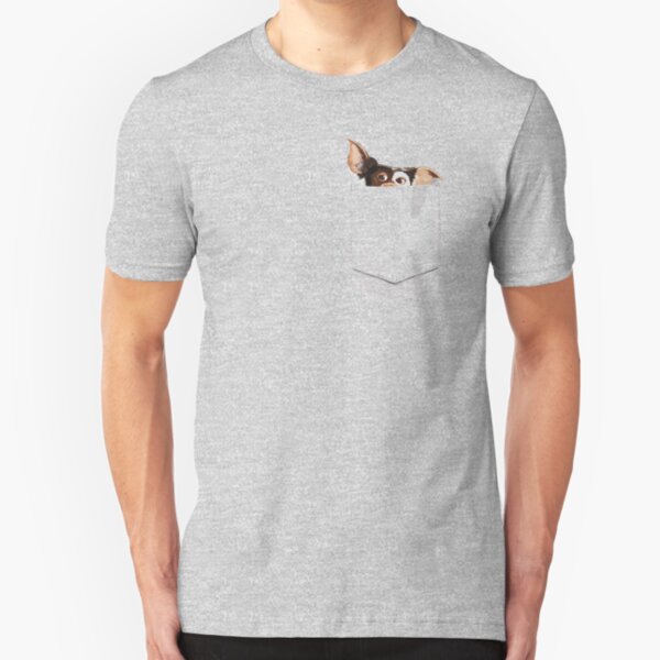There is a Mogwai in my pocket Slim Fit T-Shirt