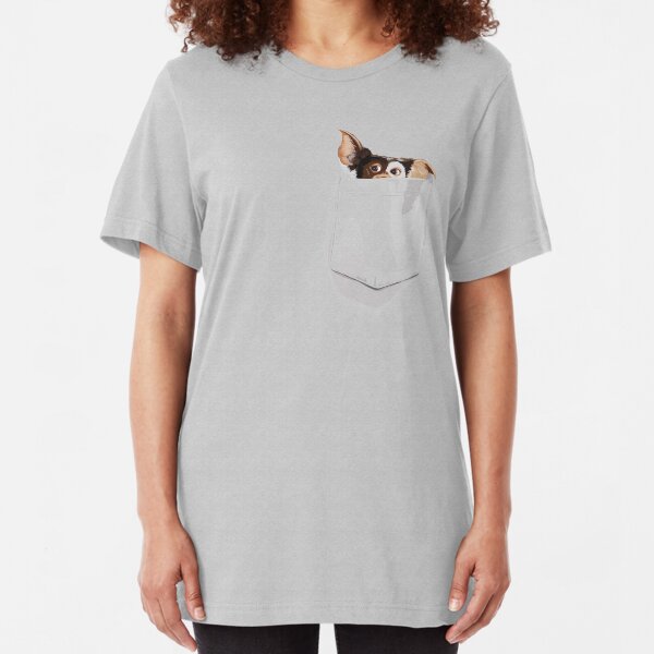 There is a Mogwai in my pocket Slim Fit T-Shirt