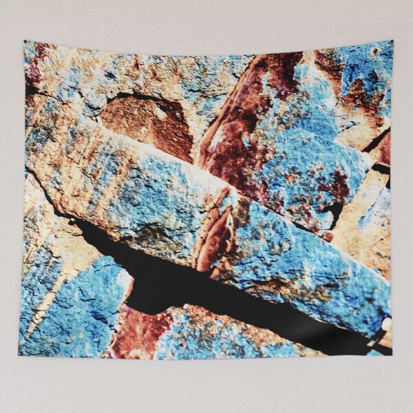 Item preview, Rusty rocks texture abstract designed and sold by Myartspace.