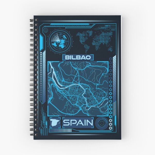 Item preview, Bilbao Map Spain designed and sold by hatimelhag.