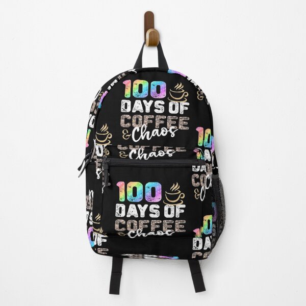 Item preview, 100 Days Of Coffee & Chaos - Happy 100th Day School Teacher designed and sold by stareongroup.