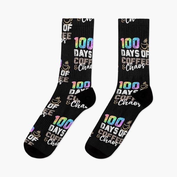 Item preview, 100 Days Of Coffee & Chaos - Happy 100th Day School Teacher designed and sold by stareongroup.