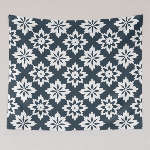 Item preview, Monochrome bicolor black and white Alhambra style designed and sold by Lubo Lubenov.