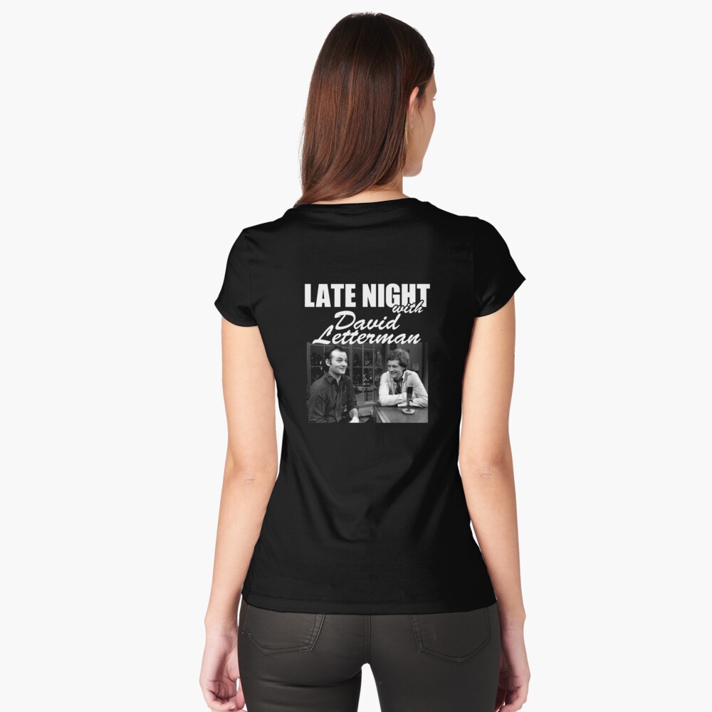 late night with david letterman t shirt