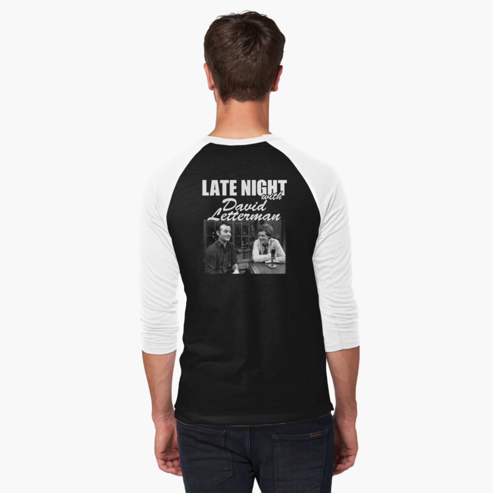 late night with david letterman t shirt