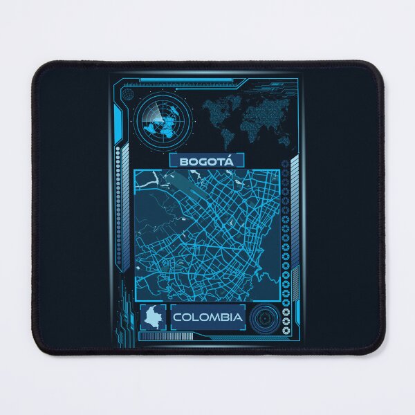 Item preview, Bogota Map Colombia designed and sold by hatimelhag.