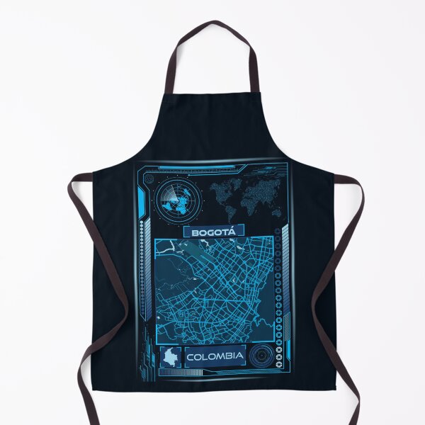 Item preview, Bogota Map Colombia designed and sold by hatimelhag.