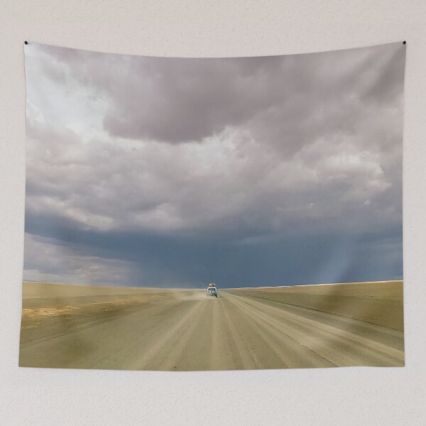 Item preview, Long dirt road in Namibia Africa designed and sold by ReachForArt.