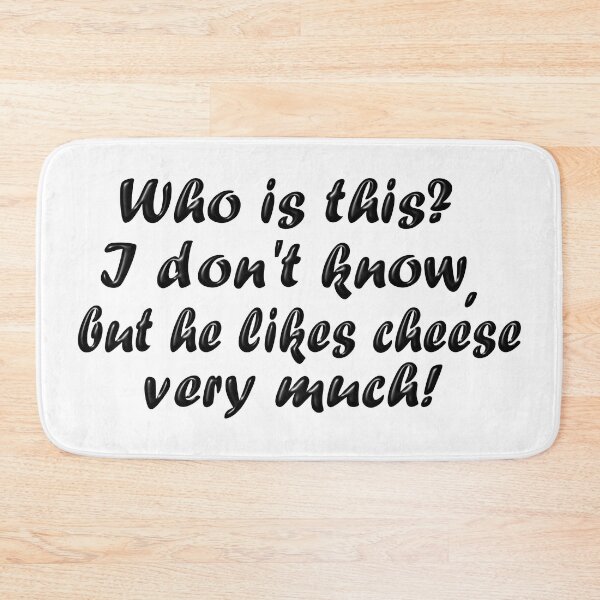 Item preview, Cheese eater humor designed and sold by Elonium.