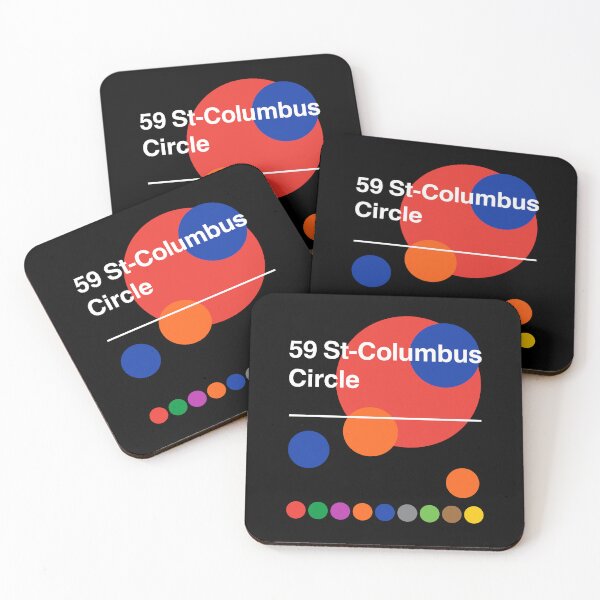 Item preview, 59 Street Columbus Circle Manhattan Metro de Nueva York designed and sold by ClickForMore.