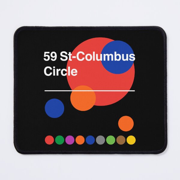 Item preview, 59 Street Columbus Circle Manhattan New York Subway designed and sold by ClickForMore.