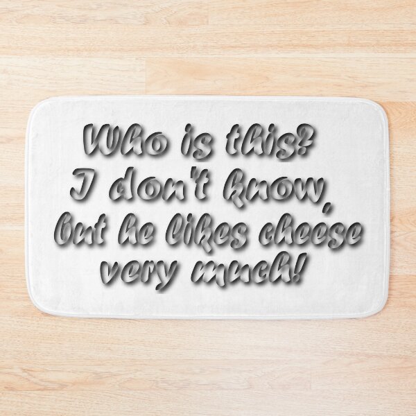 Item preview, Cheese eater humor designed and sold by Elonium.