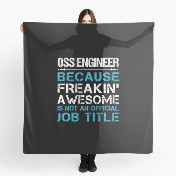 Item preview, Oss Engineer T Shirt - Freaking Awesome Job Gift Item Tee designed and sold by oetate4774.