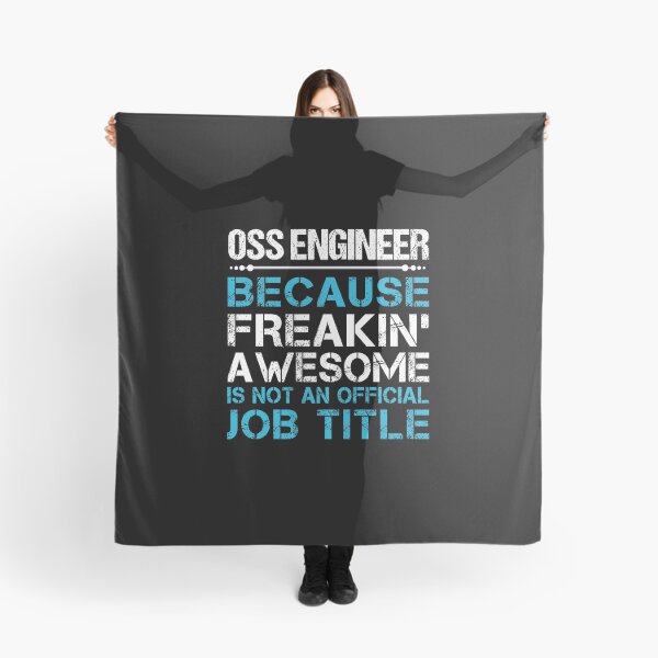 Item preview, Oss Engineer T Shirt - Freaking Awesome Job Gift Item Tee designed and sold by oetate4774.