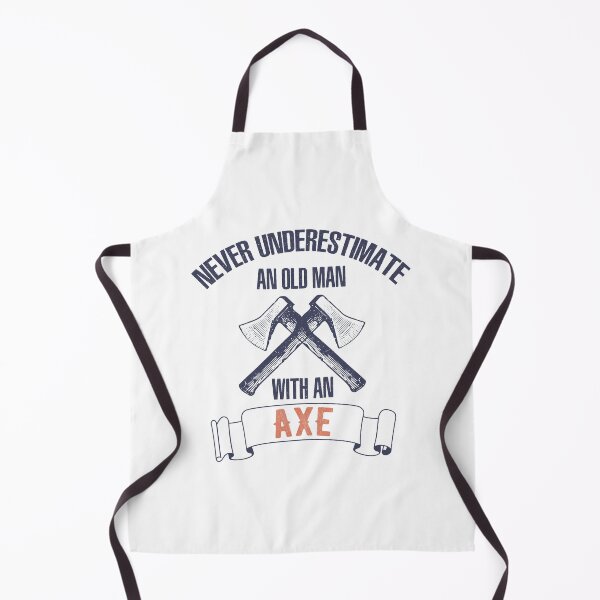 Item preview, Never Underestimate An Old Man With An Axe designed and sold by wingstar.