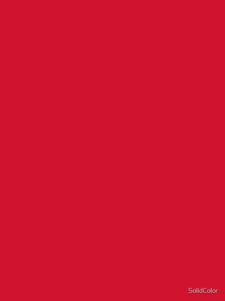 Aperçu 5 sur 5. Robe trapèze avec l'œuvre Ajax Red Plain color créée et vendue par SolidColor.