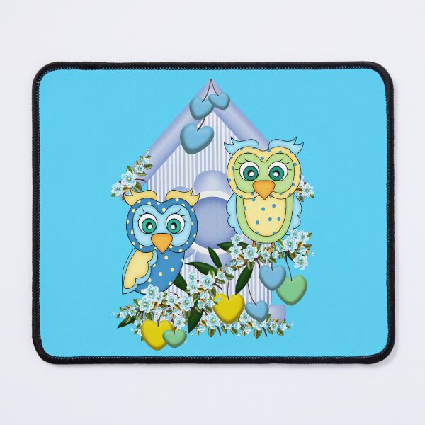 Item preview, Pair of Love Owls, fantasy design designed and sold by LoneAngel.