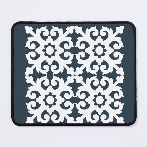 Item preview, Monochrome bicolor black and white Alhambra style designed and sold by Lubo Lubenov.