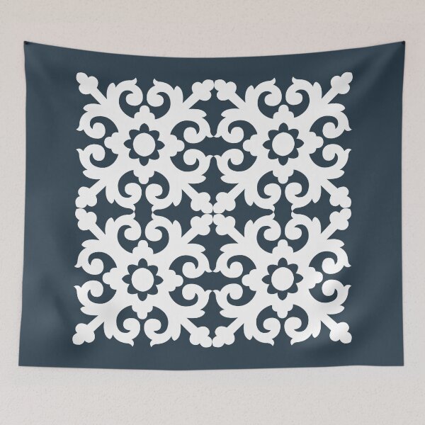 Item preview, Monochrome bicolor black and white Alhambra style designed and sold by Lubo Lubenov.