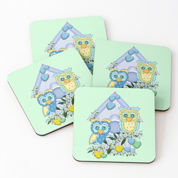 Item preview, Pair of Love Owls, fantasy design designed and sold by LoneAngel.