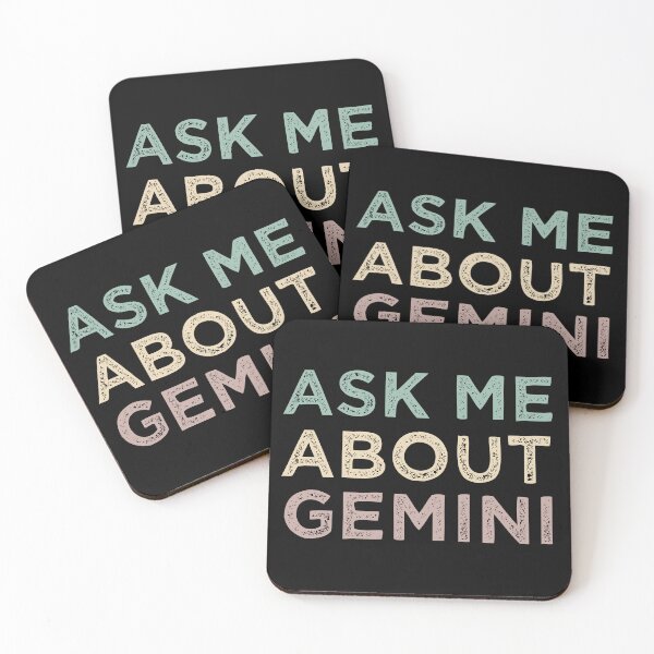 Item preview, Ask Me About Gemini Funny Gemini Zodiac designed and sold by medbdj.