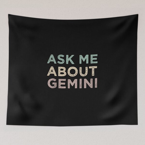 Item preview, Ask Me About Gemini Funny Gemini Zodiac designed and sold by medbdj.