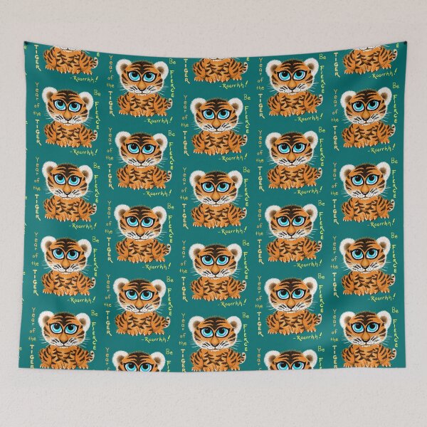 Item preview, Year of the Tiger designed and sold by Soozie Wray.
