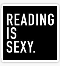 Reading Is Sexy Sticker