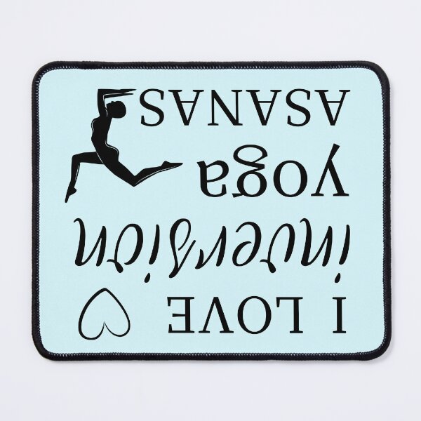 Item preview,  I Love Inversion Yoga Asanas T-shirt designed and sold by trendingatees.