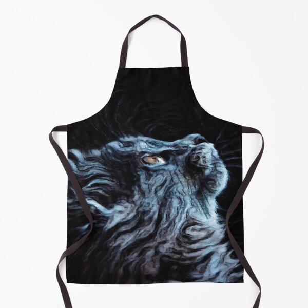 Item preview, Cat Looking Up - Van Gogh Art Style designed and sold by Funimals-Art.