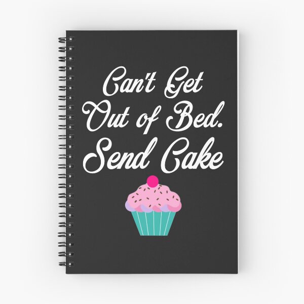 Item preview, Can't Get Out Of Bed Send Cake designed and sold by jaygo.