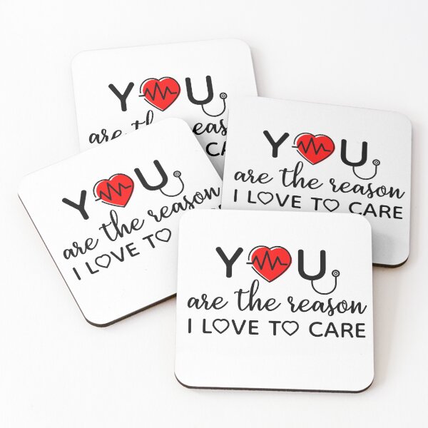 Item preview, You Are The Reason I Love To Care designed and sold by Cubed  bubble.