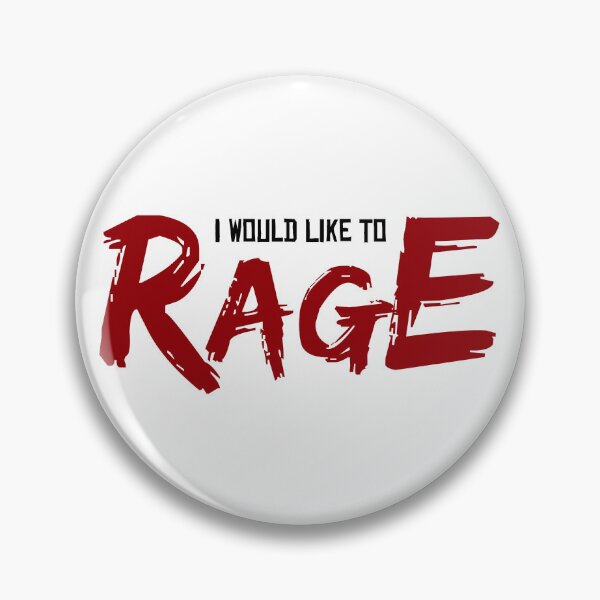 Item preview, I Would Like To Rage (Dark) designed and sold by Truffle Shnuffle.